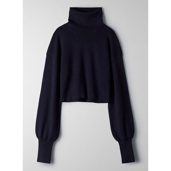 Wilfred Rebecca Sweater Merino Wool in Navy - Picture 8 of 8